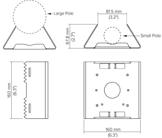 Verkada Pole Mount, 2nd Generation-Generation-e