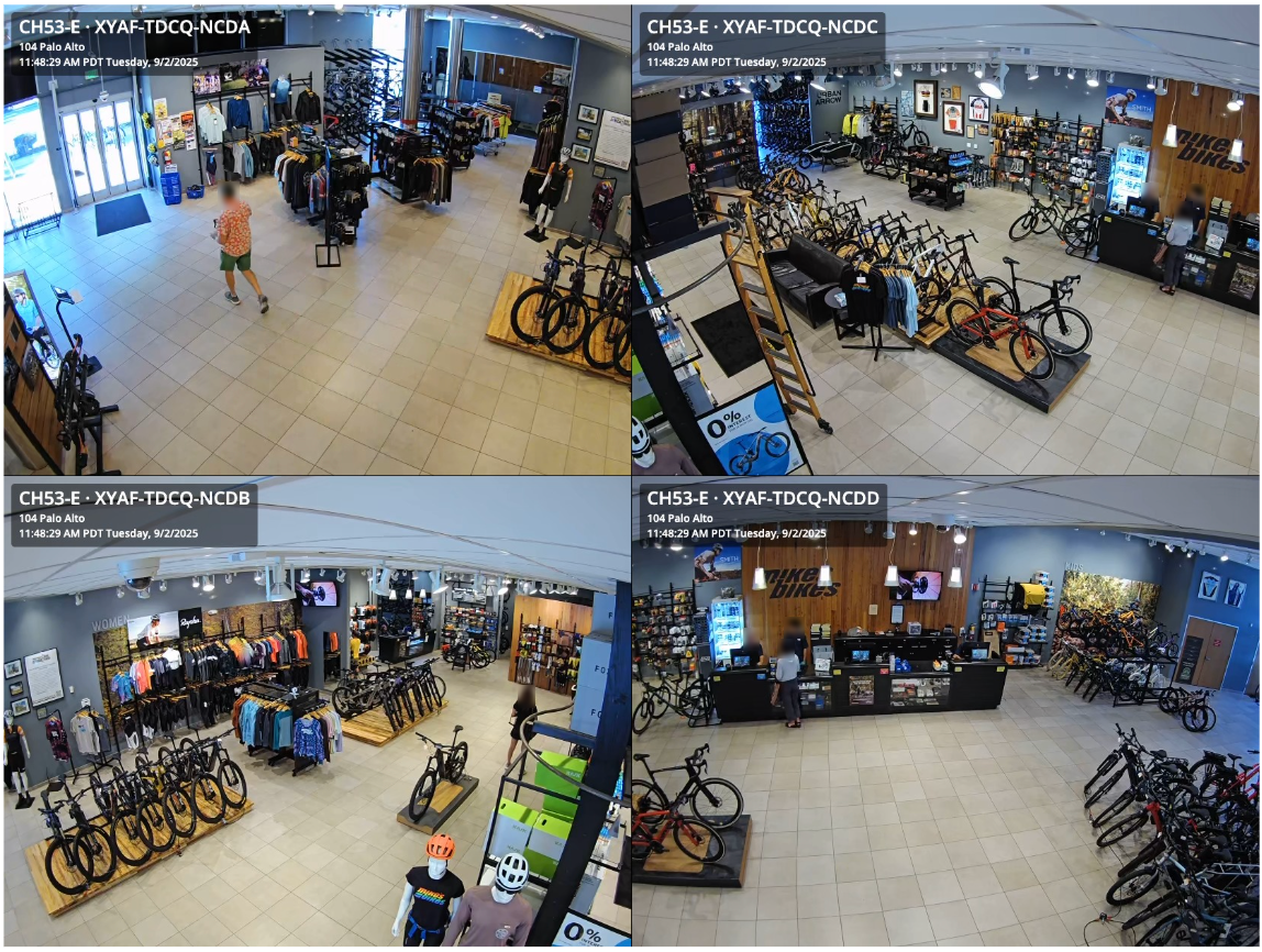 Verkada CH53-E Outdoor Four-Camera Multisensor Camera