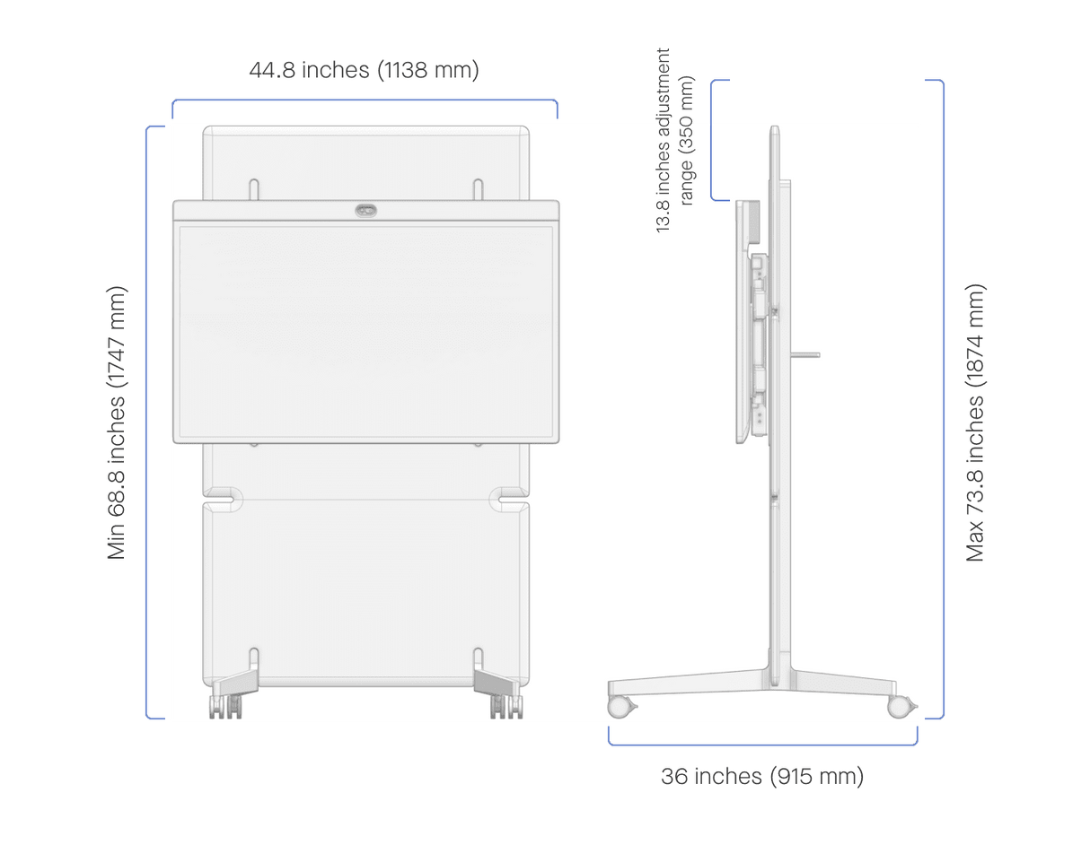 Neat Board 50" Mounting Options