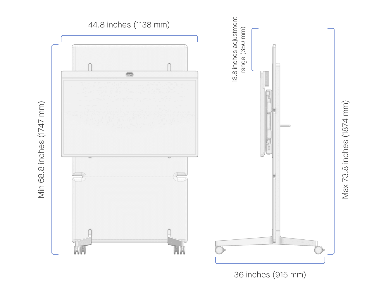 Neat Board 50" Mounting Options
