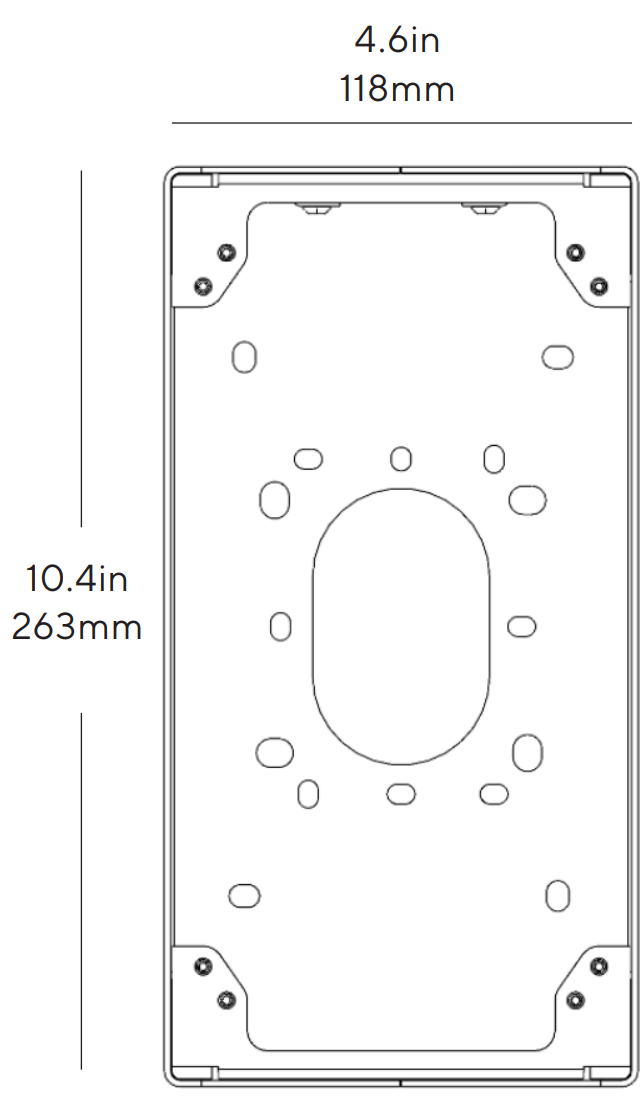 Verkada TD63 Conduit Surface Mount