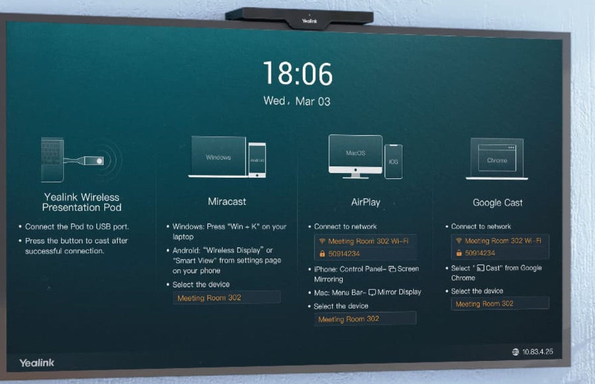 Yealink RoomCast-Generation-e