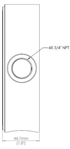 Verkada Circle Junction Box Mount