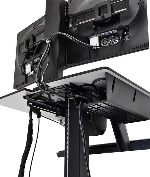 Ergotron WorkFit-C, Dual Sit-Stand Workstation-Generation-e