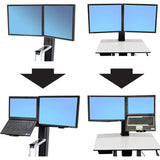 Ergotron WorkFit Conversion Kit - Dual to LCD and Laptop-Generation-e